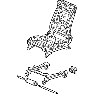 Acura 81126-TK4-A13 Frame, Right Front Seat