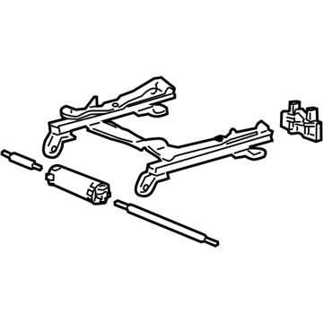 Acura 81210-TK4-A01 Rail Complete R