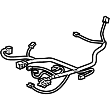 Acura 81206-TK4-A00 Cord, Passenger Side Power Seat (8-Way)