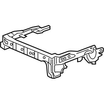 Acura 81736-TZ5-A81 Frame, Driver Side Middle Seat Cushion