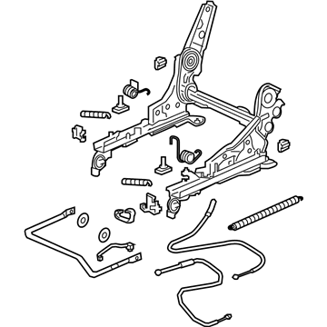 Acura 81710-TYR-L41 Device, Driver Side Middle Seat