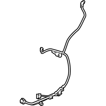 Acura 81768-TG7-A80 Harness Assembly, Driver Side Middle Seat