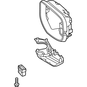 Acura 76205-TY2-A01ZP Set Right (Lunar Silver Metallic)