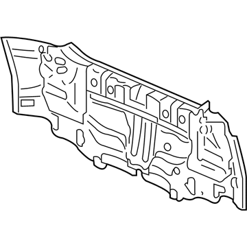 Acura 66100-TK4-A11ZZ Panel, Rear