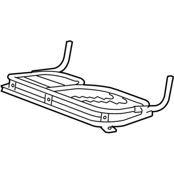 Acura 81736-STX-A01 Frame, Driver Side Middle Seat Cushion