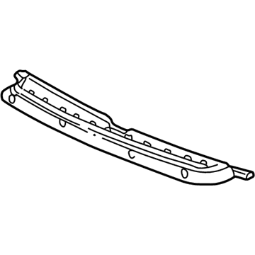 Acura 74890-SL0-000 Garnish, Rear Windshield (Lower)