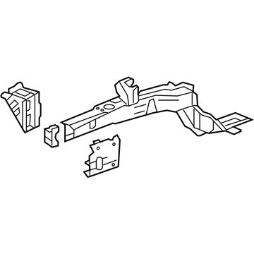 Acura 60910-TK4-A01ZZ Frame, Left Front Side