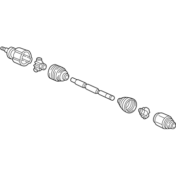 Acura 42310-S3V-A62 Passenger Side Driveshaft Assembly