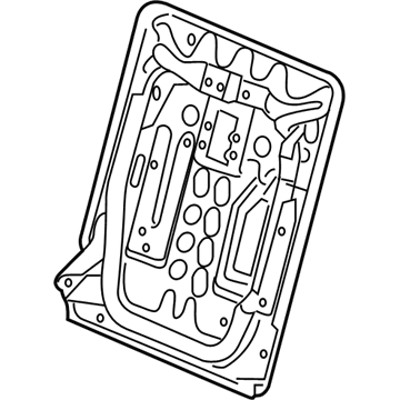 Acura 82526-TZ5-A01 Frame, Left Rear