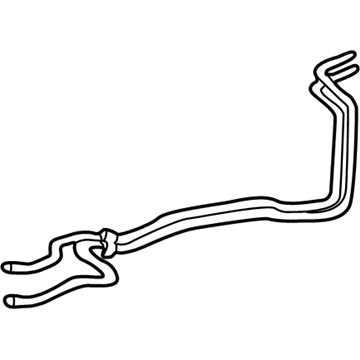 Acura 53779-S0K-A00 Power Steering Combination Return Pipe Assembly
