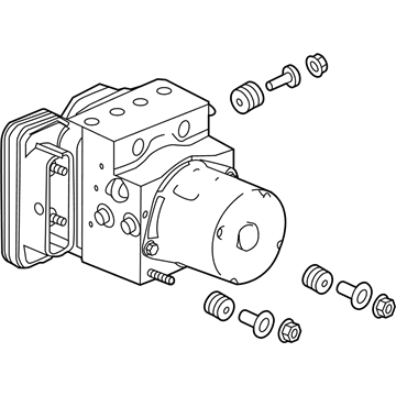 Acura 57111-TZ7-A13 Abs Anti-Lock Brakes-Modulator Valve