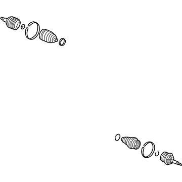 Acura 44014-S84-A53 Set,Outboard Joint