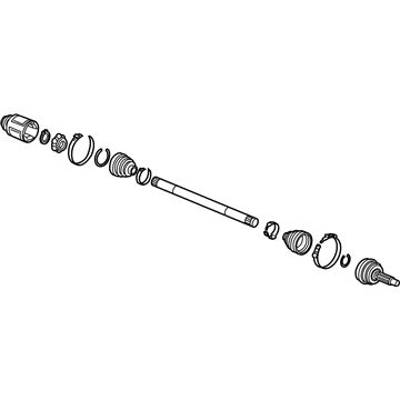 2013 Acura ZDX Axle Shaft - 42310-SZN-A02