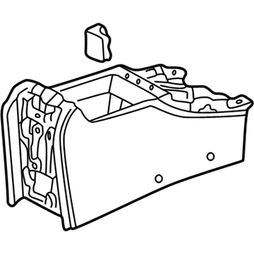 Acura TL Consoles - 83401-S0K-A01ZC