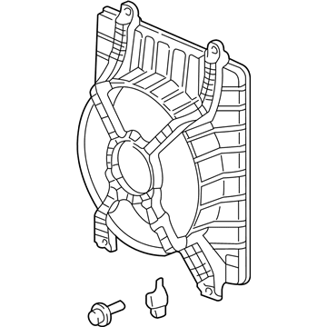 1999 Acura RL Fan Shroud - 19015-P5A-003