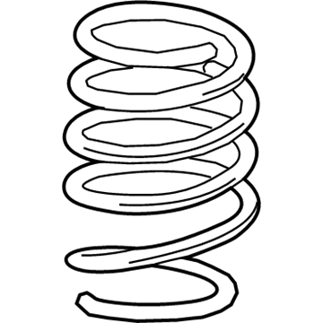 Acura 51406-TJC-A02 Front Left Coil Spring (2Wd)