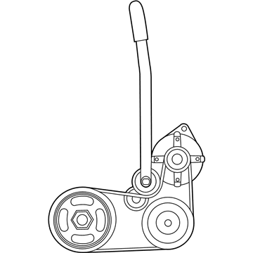 Acura 31110-RJA-J02 Alternator Belt (Mitsuboshi)