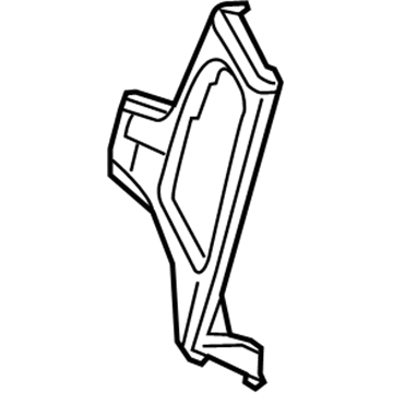 Acura 77241-TY2-A01ZA Panel Assembly, Driver Stitch (Inner) (Light Orchid)