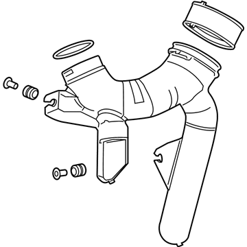 Acura 17230-R9P-A00 Tube Assembly, Air In. (A)