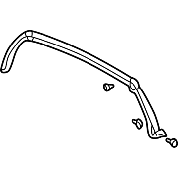 1998 Acura NSX Weather Strip - 72330-SL0-T01