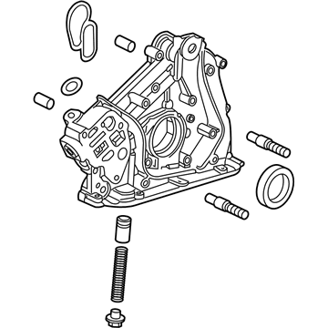 2016 Acura RLX Oil Pump - 15100-R9P-A01