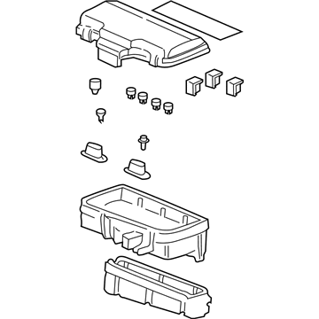 Acura 38250-S3M-A22 Relay Box Assembly