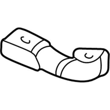 1995 Acura Integra Seat Belt Buckle - 04823-ST8-A03ZA