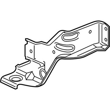 Acura 1J011-5WS-A00 Driver Side Radiator Bracket