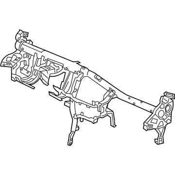 Acura 61310-TV9-A00ZZ Beam, Steering Hanger