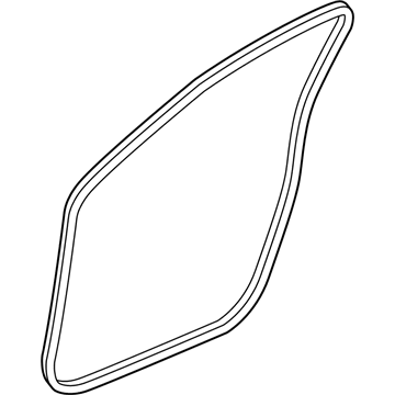 Acura 72315-TX6-A01 Front Door Opening Seal