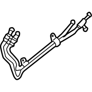 Acura 53730-SZ3-000 Power Steering Combination Pipe