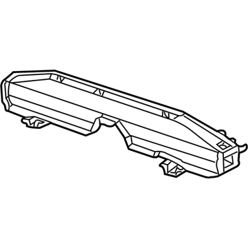 Acura 65700-S0K-A00ZZ Crossmember, Middle Floor