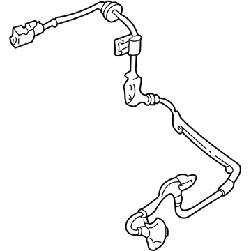 1994 Acura NSX ABS Wheel Speed Sensor - 57455-SL0-020