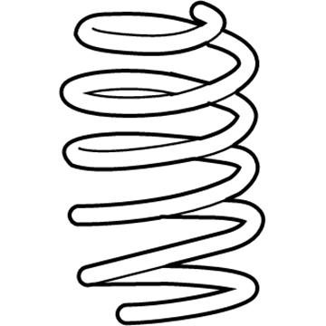 Acura 51406-TX4-A02 Left Front Spring