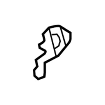 23225-RT4-000 Acura Plate, Oil Guide Illustration 1 of 1