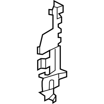 Acura 71114-TRX-A00 Plate, Right Front Air Guide