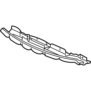 Acura 71115-TRX-A00 Plate, Front Air Guide (Lower)