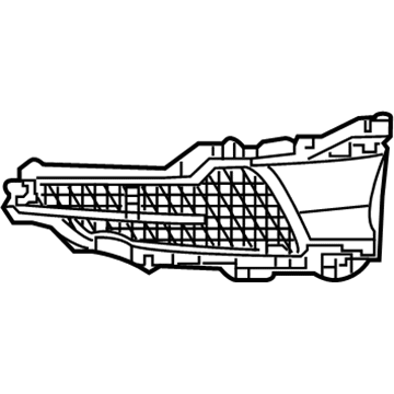 Acura 71102-TZ5-A20 Right Front Bumper Inner Garnish