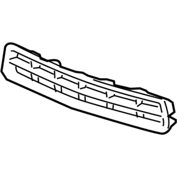 Acura 71103-STK-A00 Front Bumper Grille (Upper)