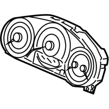 Acura 78120-SJA-A55 Combination Meter Assembly