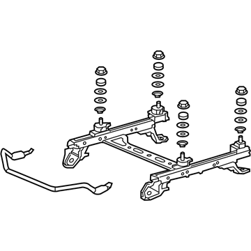 Acura 81166-T3R-A01 Seat Weight Sensor C