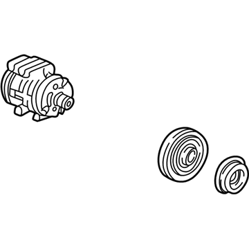 1995 Acura Integra A/C Compressor - 38810-P72-003