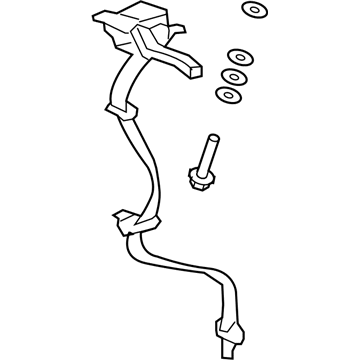 08L02-SH2-100R1 Acura Lock Set, Rack Illustration 1 of 1