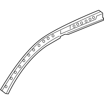 Acura 63120-TX4-A00ZZ Stiffener, Right Front Pillar (Upper)