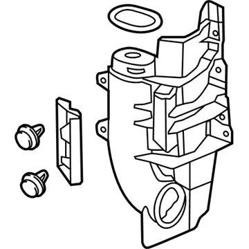 Acura 17254-R4H-A00 Air In. Tube Assembly C