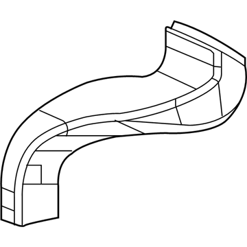 Acura 83332-TX6-A01 Duct Assembly, Rear Heater Joint