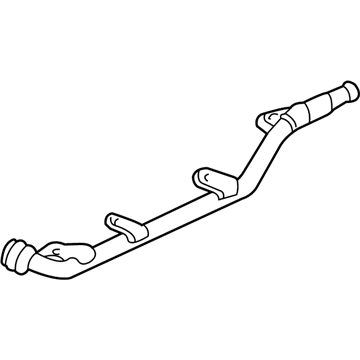 Acura 19427-P5A-000 Pipe, Heater