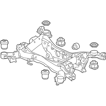 Acura 50300-TZ5-305 Subframe Assembly,Rear