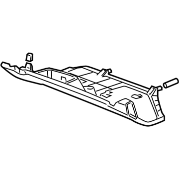 Acura 77320-STX-A00ZA Instrument Panel-Lower Panel Left