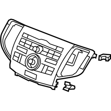 Acura 39106-TL2-A11ZA Panel Assembly, Front (Gun Metallic)